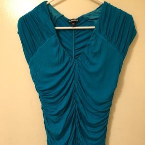 Express - NWOT ruched tank Sz M
